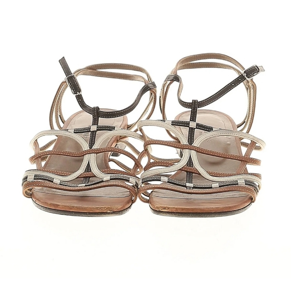 Hermes Calfskin rapido caged sandals Size 7